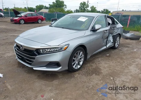 2022 Honda Accord Lx из США, поврежденный, VIN 1HGCV1F18NA027616